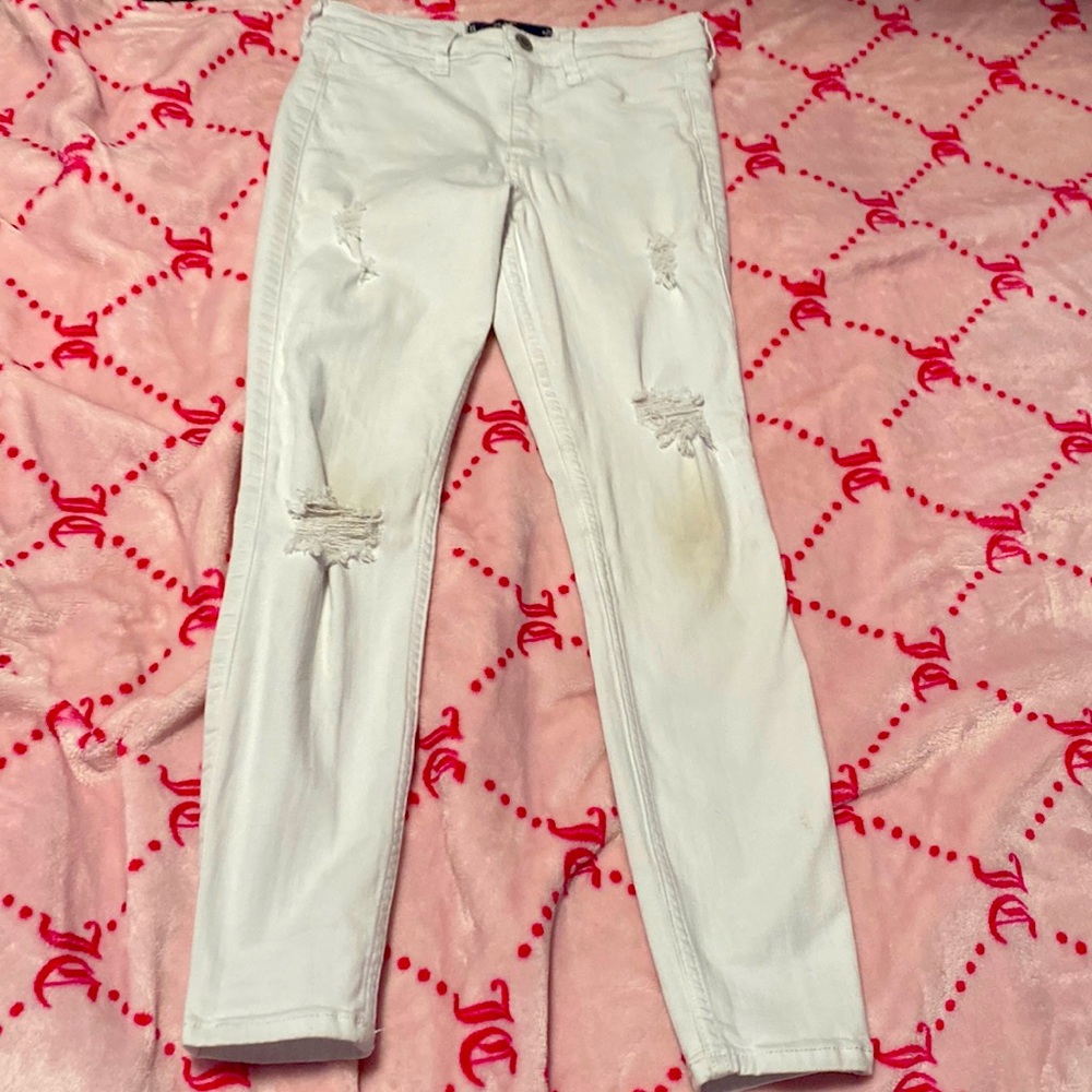 White jeans